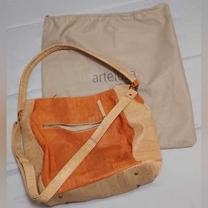 Eco-friendly Natural Cork Shoulder Bag